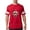 Red, variant on - Triangle Coat Of Arms T Shirt - Mens Football Shirt