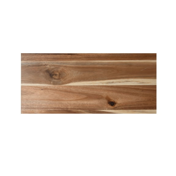 Sabatier 8-inch X 18-inch Prep and Serve Acacia and White Stone Cutting Board