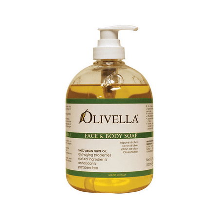 Olivella Face and Body Soap 16.9 fl oz Liquid (Best Soap For Sensitive Face)