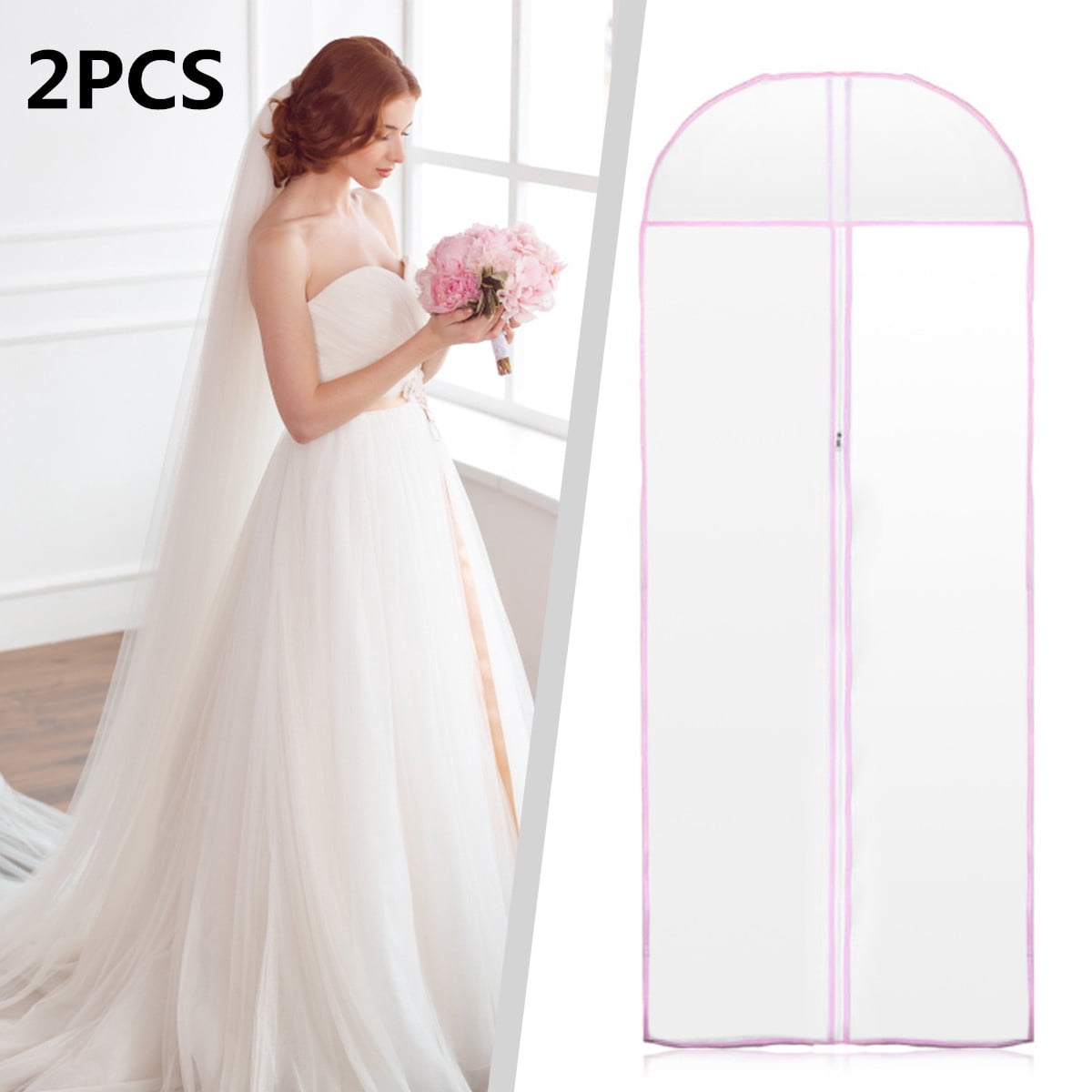 1/2 PCS Wedding Dress Storage Bag 