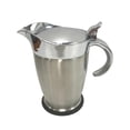 thumbnail image 1 of Jarra de de Acero Inoxidable con Doble Aislamiento, Salsera Versátil, Dispensador de Salsas para Hamburgueserías, Bebidas Frías Y Mostaza., 1 of 8