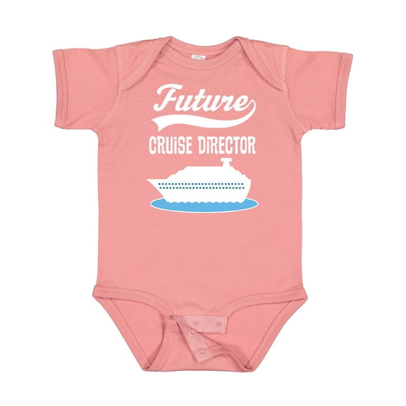 Inktastic Future Cruise Director Childs Occupation Ship Boys or Girls Baby Bodysuit
