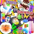 thumbnail image 4 of EP 1000 PCS Party Favors for Kids, Bulk Fidget Toys,Goodie Bags Stuffers, Treasure Box Toy for Classroom Prizes, Birthday Gifts, Stocking Pinata Filler Stuffers, 4 of 7