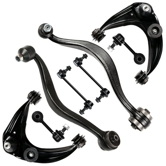 ECCPP Control Arm Kit 2010 2011 2012 for Ford Fusion for Lincoln MKZ for Mercury Milan - Control Arm Tool Ball Joint Tool Set Sway Bar Link Set