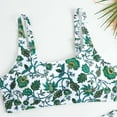 thumbnail image 6 of Enjoytime Bathing Suits for Women Floral Printed High Waisted Tummy Control Bikini Set Vintage Modest 2 Piece Swimsuit, 6 of 8