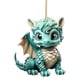 thumbnail image 2 of Decoraciones Navideñas Dragón Dibujos Animados Acrílico para Fiesta Navidad (3), 2 of 9