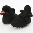 thumbnail image 3 of Baby Booties Infant Newborn Boys Girls Slippers Warm Crib Sock Shoes Indoor First Walker Prewalker, 3 of 7