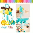 thumbnail image 7 of SDOTXA Vibrant Cartoon Animal Crib Hanging Rattle Toy - Colorful Wind Chime for Strollers & Car Seats  Durable ABS Material  Perfect for Youngsters 0-3 Years  Easy to Install and Clean, 7 of 7