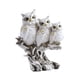 thumbnail image 2 of Figuras de Búho Estatua de Animal Creativa Moderna Macarena Para Muebles de Estantería de Escritorio Blanco, 2 of 6
