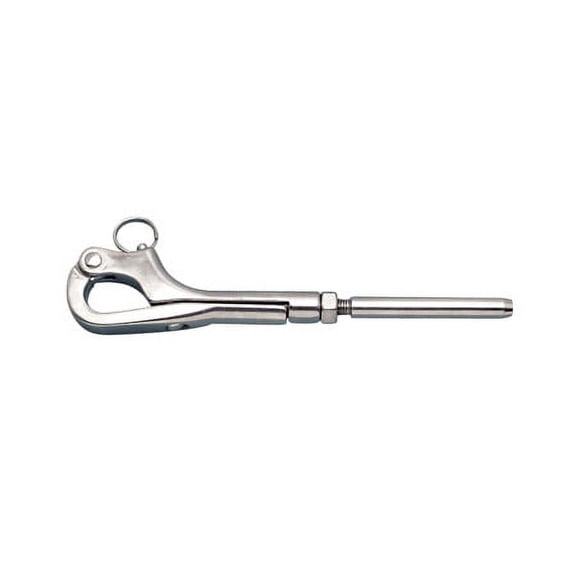 STAINLESS STEEL PELICAN HOOK WITH SWAGE STUD 5/16" (S0162-A008)
