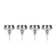 thumbnail image 4 of pares de pendientes difusores de aceites esenciales, pendientes de aromaterapia de acero inoxidable con forma redonda a la moda para mujer, 4 of 5