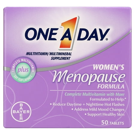 One A Day Women's Menopause Formula Multivitamin Tablets, 50 Count