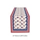 thumbnail image 3 of Independence Day Themed Table Runner Flag And Star Patterns Placemat Holiday Party Table Decoration Table Runner, 3 of 6