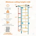 thumbnail image 4 of Costway Wall Playground Climber Carbon Steel 42” 42 lb, 4 of 7
