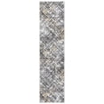thumbnail image 2 of SAFAVIEH Amelia Francis Abstract Runner Rug, Gray/Gold, 2' x 8', 2 of 11