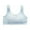 Blue, variant on Girls Soft Training Bras Seamless First Bra Girls Sports Bras with Removable Padding Bras, Chest Double Lined,Color:Pink,10-11Years