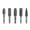 B, variant on AGIUFGS Electric Rotary File Set 5-Piece, Sharp Cutting Power for Metal, for Home Use