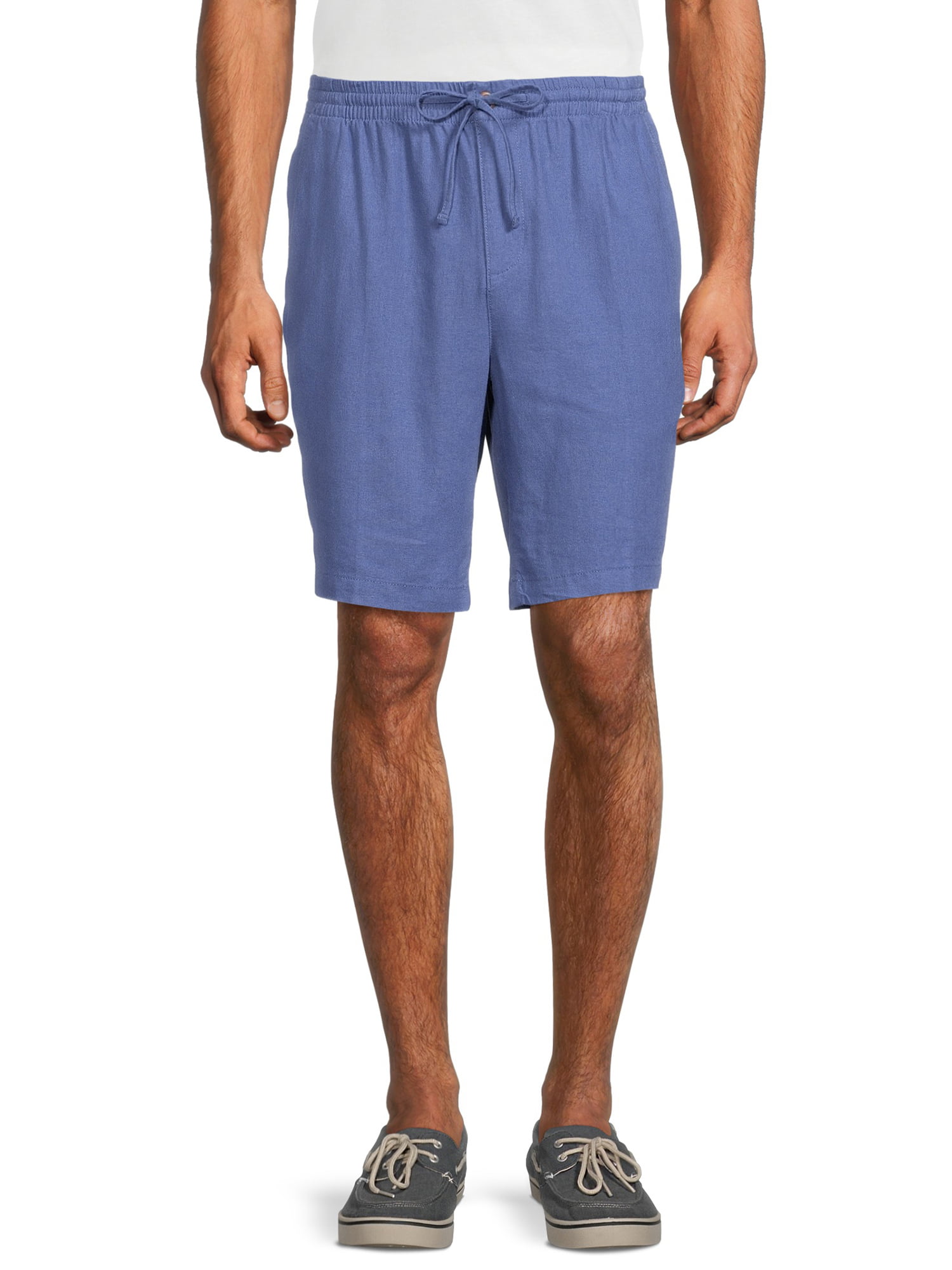 George Men’s Linen Shorts - Walmart.com