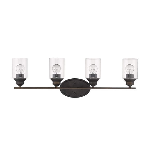 Gemma 4-Light Oil-Rubbed Bronze Vanity