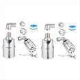 thumbnail image 1 of Válvula de Flotador Automática de 1/2 Pulgada, 3/4 Pulgada, 1 Pulgada, Válvula de Flotador de Control de de Agua Completamente Automática de Acero Inoxidable 304, 2 Juegos, 1 of 5