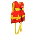 thumbnail image 3 of Seachoice Boat Life Jacket, Orange/Yellow, Child Size, 20-25 In., 3 of 4
