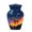 Tiger - 4, variant on Tranqurn Tiger Blue Small Urns for Human Ashes Keepsake - Cremation Funeral Burial - Decorative Miniature Urn for Male Female - Tiny Blue Urn for Adult Ashes 3 Inch