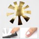 thumbnail image 5 of Trimmer de borde de uñas francés herramienta de estilo acero inoxidable cortador de uñas molde plantilla Tmvgtek Cuidado Belleza, 5 of 8