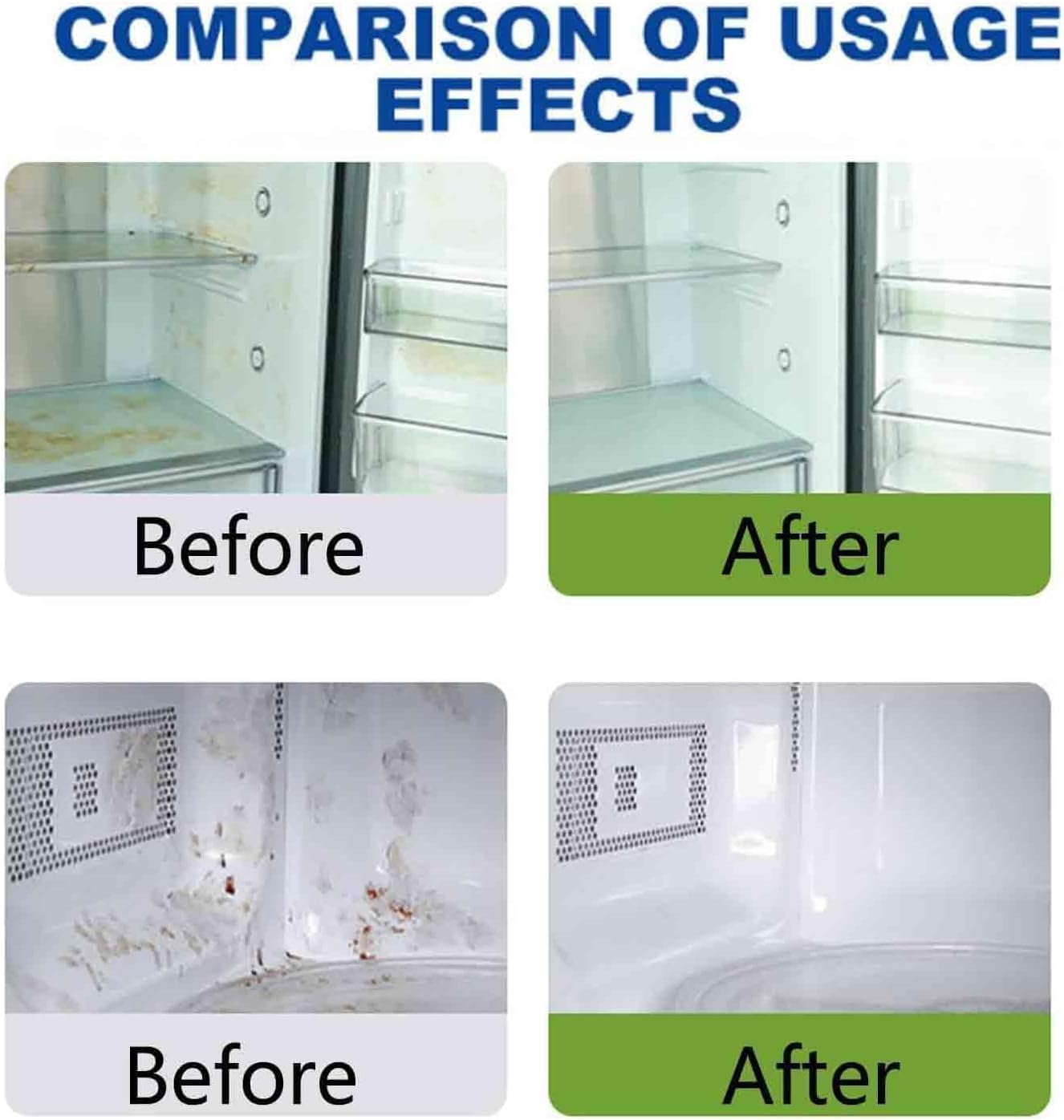 Natural Enzyme Cleaner, a multi-purpose cleaner and kitchen appliance cleaner, suitable for refrigerators, ovens, stovetops, and range hoods, easily cleans household items.