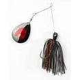 thumbnail image 2 of Jewel Jolt Single Spinnerbait Black & Red Tip, 1/2 oz. JBCJSS12211, 2 of 6
