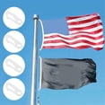thumbnail image 2 of 12Pcs Flag Pole Clip Snap Hooks Flag Clips Flag Pole Accessory - Attach Flags Hooks to Halyard Rope, 2 of 5