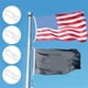 thumbnail image 2 of 12Pcs Flag Pole Clip Snap Hooks Flag Clips Flag Pole Accessory - Attach Flags Hooks to Halyard Rope, 2 of 5