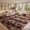 A-tie-dye Coffee, variant on Area Rugs for Living Room 6x9 Feet, Soft Fluffy Shagg Plush Bedroom Rug Non-Slip,Large Carpet for Nursery Kids Dorm Home Decor Grey