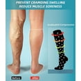 thumbnail image 2 of Compression Socks For Women Men Circulation - Graduated Support Knee High Socks For Nurses, Travel, Athletic, 2 of 4