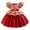 #128-Red, variant on Toddler Baby Girl Butterfly Tutu Dress Bowknot Princess Flower Girl Wedding Pageant Birthday Party Dresses