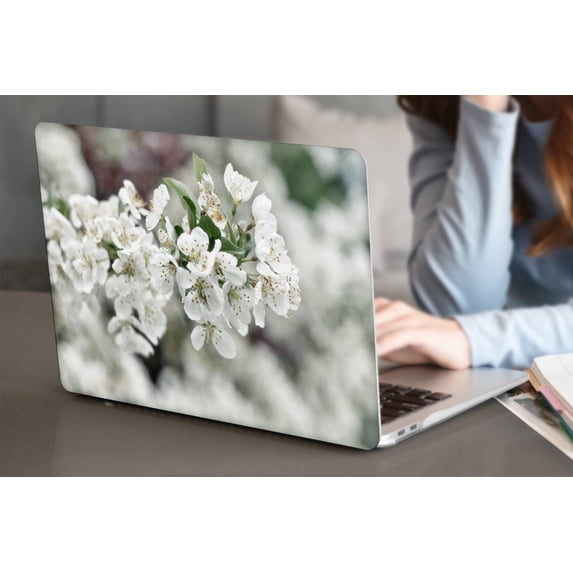 KSK KAISHEK Hard Case Shell Cover Only Compatible Newest MacBook Pro 13" with Retina Display Touch Bar + Black Keyboard Cover Model: A1706&A1708&A1989&A2159&A2251&A2289&A2338 M1 (Flower 1237)