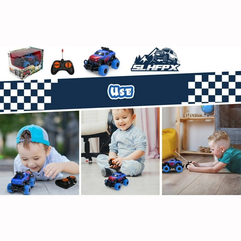 Toddlers Toys for 4-5 Year Old Boys RC Car Remote Control Trucks