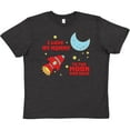 thumbnail image 3 of Inktastic I Love My Mommy to the Moon and Back Youth T-Shirt, 3 of 5