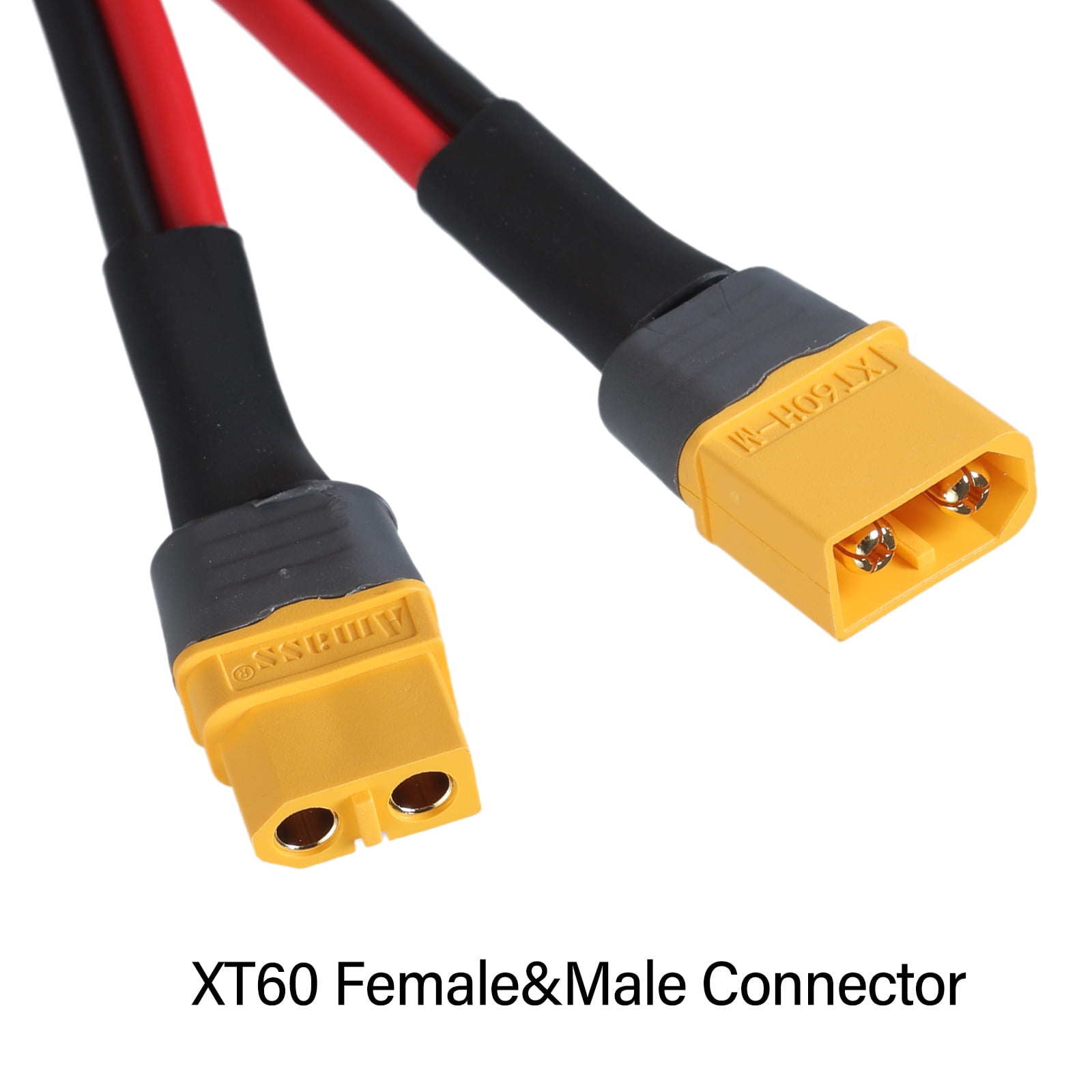 XT60 Extension Cable Male to Female Connectors Power Solution for Remote Control Models Solar Panel Accessories