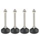 thumbnail image 1 of Pies niveladores ajustables M10 x 95 x 50mm, nivelador de patas, protector de suelo antideslizante para fábrica 4pcs, 1 of 7
