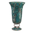 thumbnail image 1 of Amber Maison Marchandises Ouragan de Verre de Lune Bleue, Grand, 1 of 1