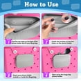 thumbnail image 4 of OUDIZZ Silicone Phone Holder for All Size Bogg Bag, Beach Accessories Compatible with iPhone & Android, with Carabiners, Key Hooks & Charms, 4 of 8