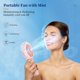 thumbnail image 2 of Ventilador de nebulización portátil actualizado, ventilador personal de mano recargable, ventilador de niebla de agua con pulverizador, mini vaporizador facial para maquillaje, viajes, al ai, 2 of 5