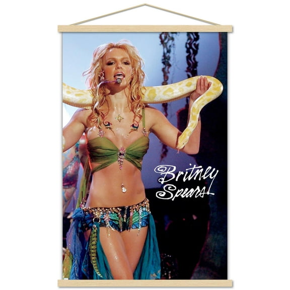 Britney Spears - 2001 VMA Wall Poster with Magnetic Frame, 22.375" x 34"