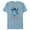 Ocean Blue, variant on Disney Lilo and Stitch Experiment 626 - Short Sleeve Blended T-Shirt for Adults - Customized-Yellow