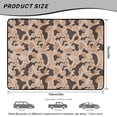 thumbnail image 7 of KUIFORTI Brown Camo Car Trunk Liner 29" x 39" Polyester Dustproof All Weather Trunk Protection Cargo Liner Anti-Scratch Auto Trunk Protective Mat Universal Fit, 7 of 7