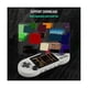 thumbnail image 3 of Consola de juegos portátil SF2000 + 2 asas integradas, 6000 juegos, miniconsolas clásicas de 3 pulgadas, compatible con AV O, gris y blanco, gris y blanco, 3 of 5