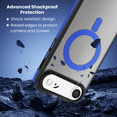 thumbnail image 3 of Entronix [Magnetic] Case Compatible with iPhone 17 Air - Translucent Matte Back w/ Rugged Edges, 3 of 5