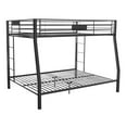 Bellemave Metal Bunk Bed Full XL over Queen, Heavy Duty Bunk Bed Frame