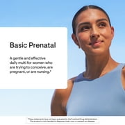 THORNE - Basic Prenatal - Well-Researched Folate Multi for Pregnant and Nursing Women includes 18 Vitamins and Minerals, plus Choline - 90 Capsules - 30 servings