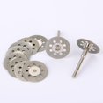 thumbnail image 4 of BRILLAR Título optimizado: Paquete de 10 mini discos de corte perforados de diamante de 25 mm, 4 of 5